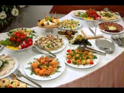 Wedding buffet food ideas
