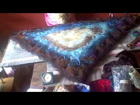 Wet felting time lapsed project.