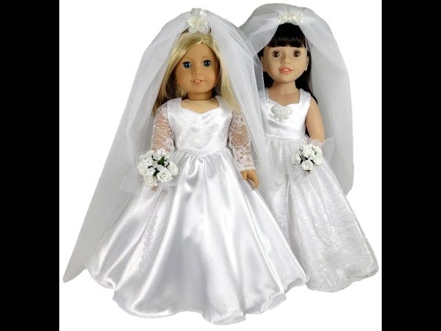 American Girl Doll Clothes Patterns Wedding Dress