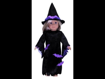American Girl Doll Clothes Patterns Halloween Witches Costume