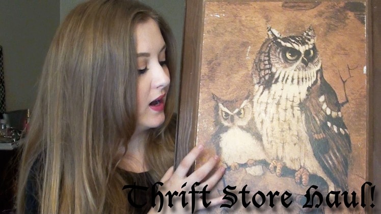 Another Thrift Store Haul! | Clothing and Apartment Decor!