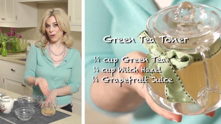 Bonding Over Beauty - DIY Green Tea Facial Toner