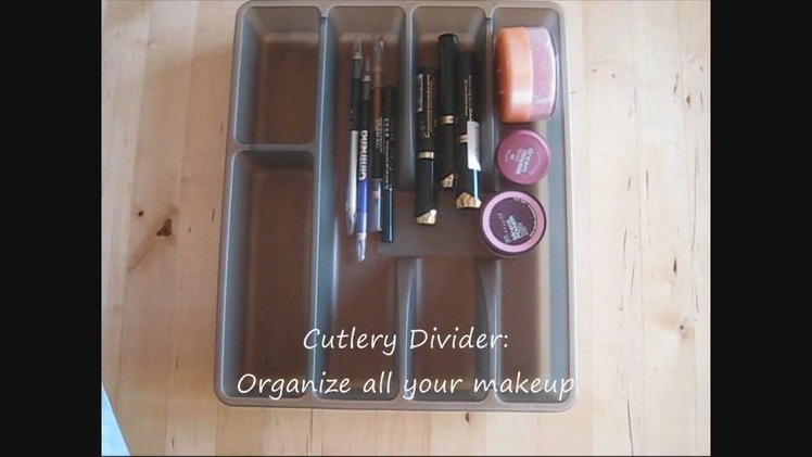 Cheap Makeup Storage Ideas