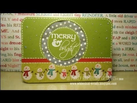 Christmas 2010 - Card No.1 Merry & Bright