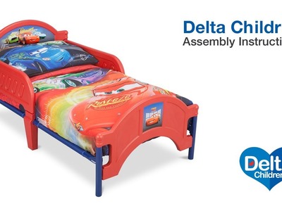 Delta Children Toddler Bed Assembly Video