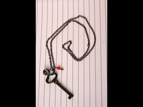 DIY: Skeleton Key Necklace | Show Me Cute