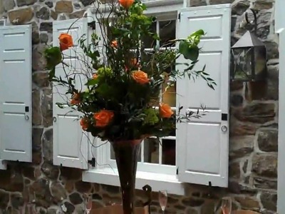 Flowers for Table Centerpieces at Appleford in Villanova PA
