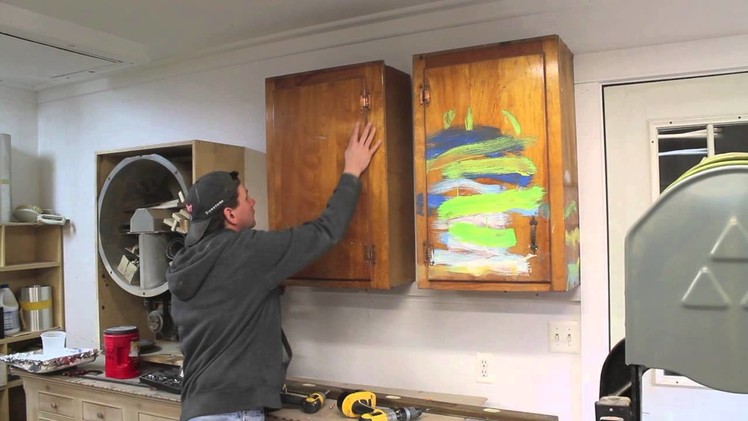 Hang a few cabinets and clean up the shop by Jon Peters