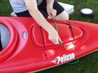 How to build a Kayak fishing crate. cart