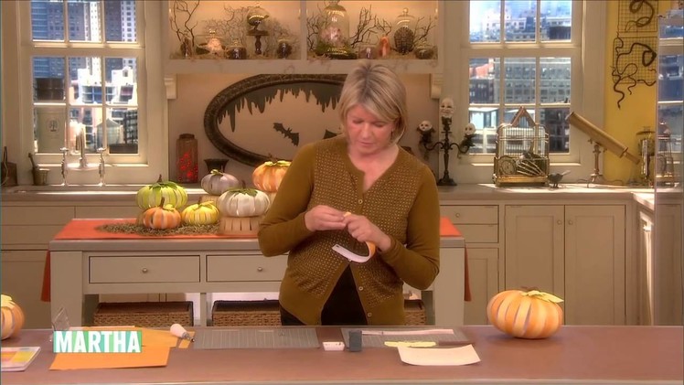 How to Create Paper Pumpkins ⎢Martha Stewart
