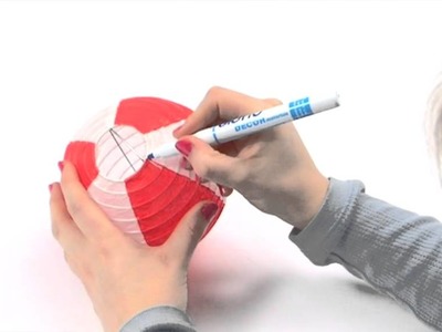 How to decorate Chinese paper lanterns
