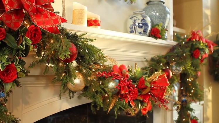 How to Decorate Your Holiday Mantel video