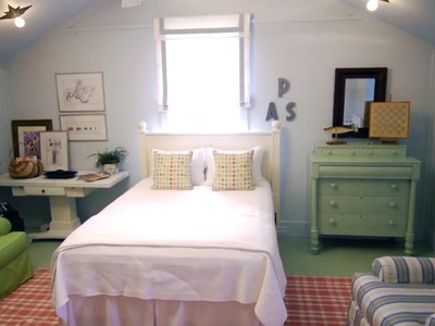 How to Furnish an Attic Bedroom | At Home With P. Allen Smith