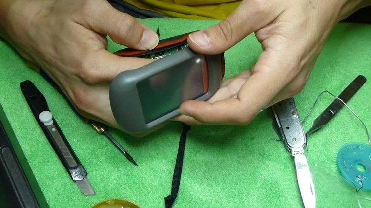 How-To: Garmin DAKOTA 10 20 - Broken Touch Display DIY Repair - Como Reparar Display Partido.Rachado