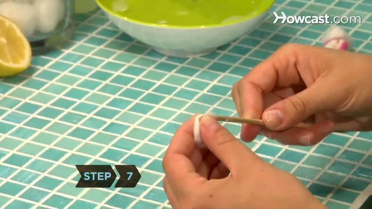 How to Give Yourself a French Manicure