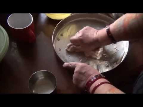 How To Knead Flour Dough To Make Chapatis (Indian Flat-bread)