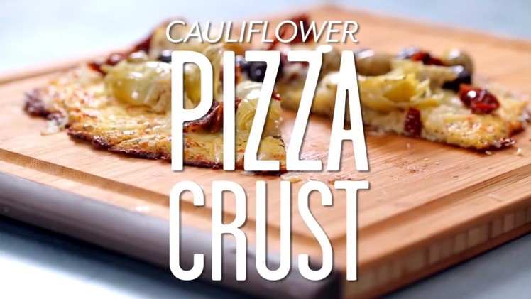 How to Make a Cauliflower Pizza Crust | MyRecipes