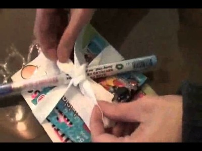 How to make a creative birthday party loot bag