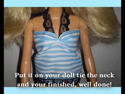 How to make- A cute Barbie summer top