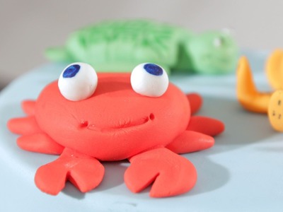How to Make a Fondant Crab | Cake Fondant