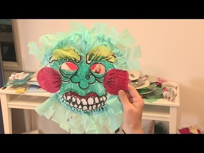 How To Make A Paper Plate Mask
