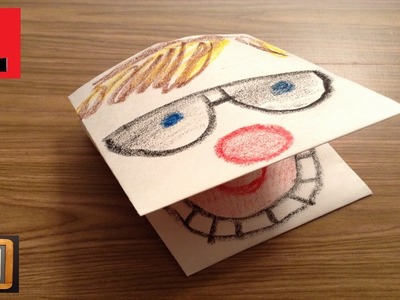 How to Make a Paper Puppet (Face)