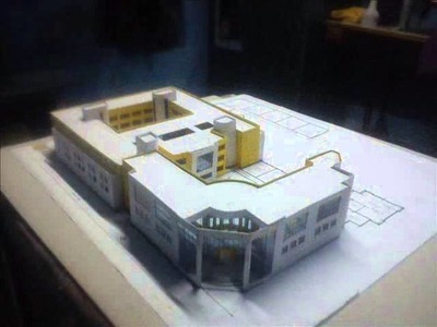 How to make architecture, building, house model