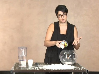 How to make fake snow - from The Theatre Show presented by Mujde Wilson