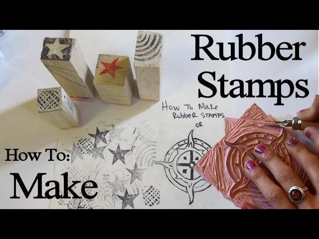 How to Make Rubber Stamps and Block Carvings