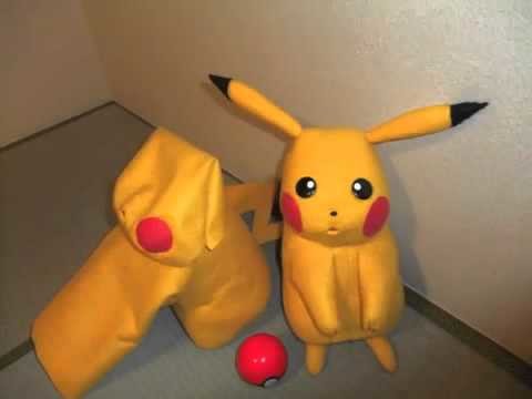 How to make your own Plush Pikachu ❤ Warning No Subs