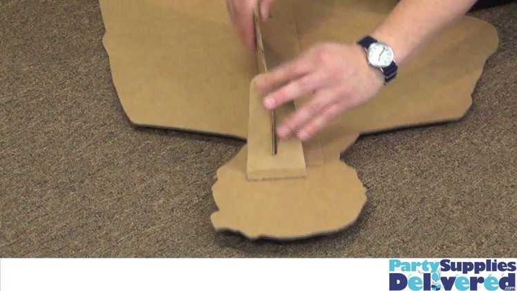 How to Put Together A Cardboard Standup