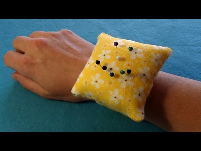 How to Sew a Wrist Pin Cushion Steps 1-3 (Part 1 of 3)
