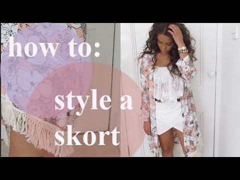 How To: Style A Skort - N1kk1sSecr3t
