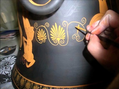 How were the ancient Greek vases made  - painting process