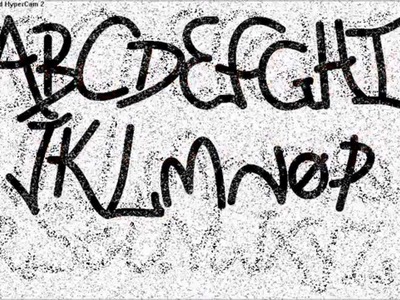 [Howto] Draw All Graffiti Letters In Ms Paint *HD*