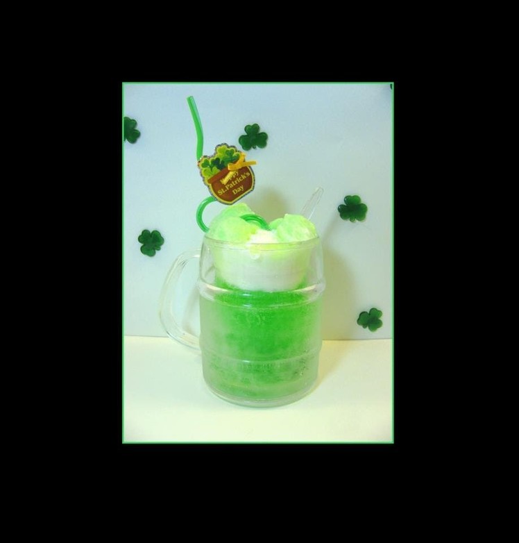 Irish Cream Soda Float - St. Patrick's Day Drink for Kids and Teens