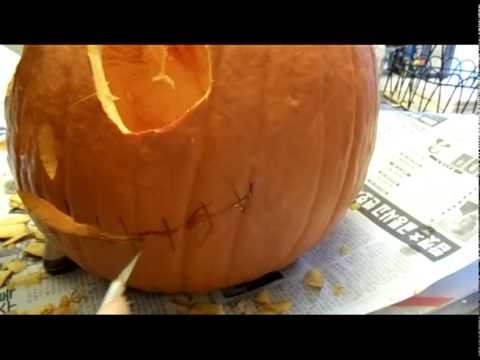 Jack Skellington Pumpkin Carving