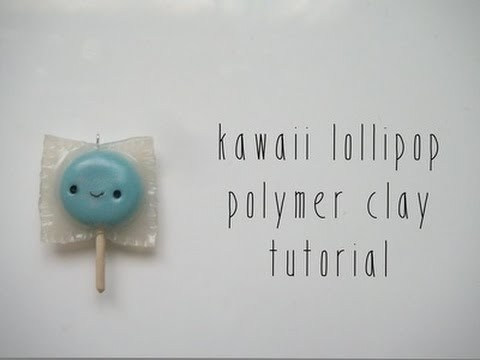 Kawaii Polymer Clay Lollipops Tutorial