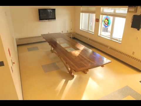 "Mad Dawg Table", a 14 foot custom dining table