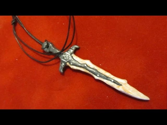 Make a DragonBone Necklace out of Polymer Clay