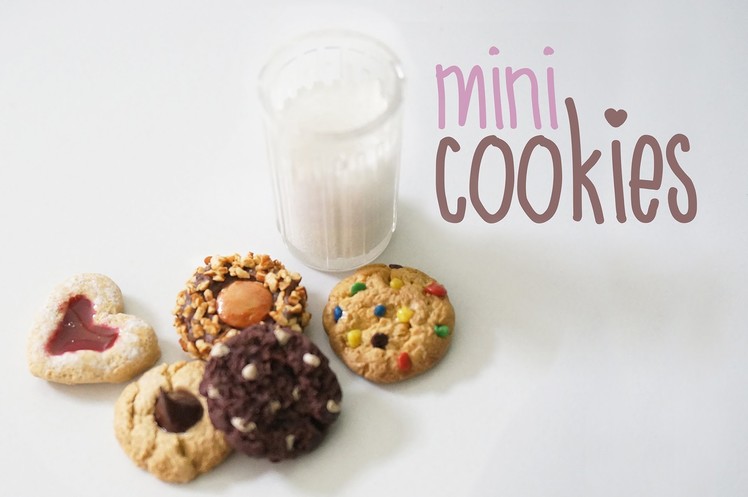 Miniature cookie polymer clay tutorial