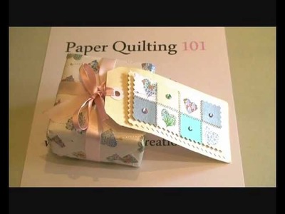 Paper Quilting 101 - How to make a Paper Quilt Gift Tag