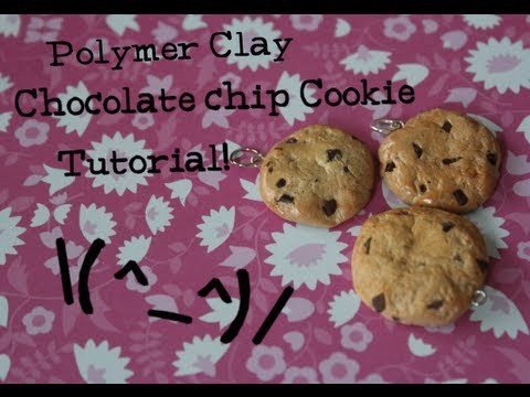 ♡Polymer Clay Chocolate chip Cookie Tutorial♡