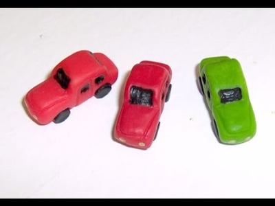 Polymer Clay Miniature - Toy cars