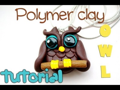 Polymer clay owl TUTORIAL
