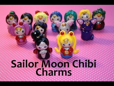 Polymer Clay: Sailor Moon Chibi Charms
