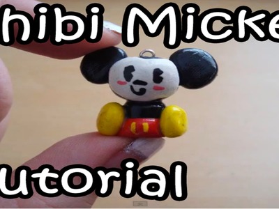 Polymer Clay Tutorial: How to Make a Cute Chibi Mickey Mouse Charm