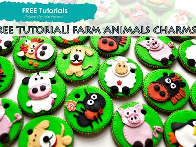 PolyPediaOnline TV - FREE Tutorial How to Create Polymer Clay Animal Charms