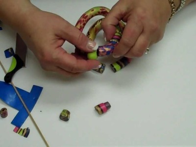 Premo! Colorful Bangle Bracelet with Elastic Cord