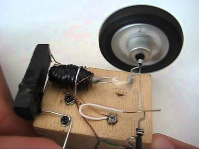 Real Paper Clip Motor (Solenoid Electric Engine)